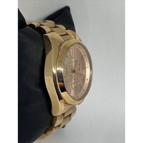 Michael Kors Bradshaw MK5503 Women Stainless Steel Analog Dial Wrist Watch MP109 - Picture 5 of 12